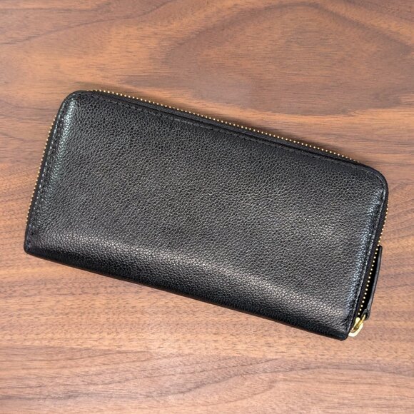 Fossil Black Leather Wallet - Picture 2 of 14
